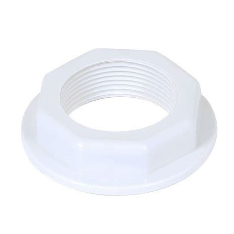 Plastic White Thread Flanged Back Nut 12 Bsp On Demand Supplies