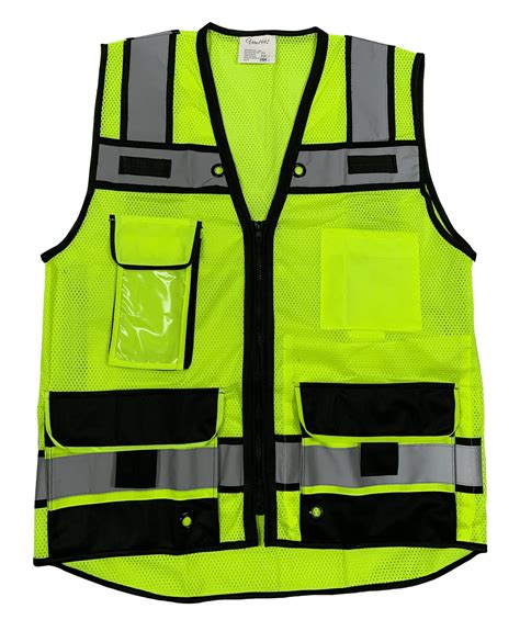 Vero1992 Vero1992 B Engineer Safety Vest High Visibility Reflective Safety Vest Mesh With