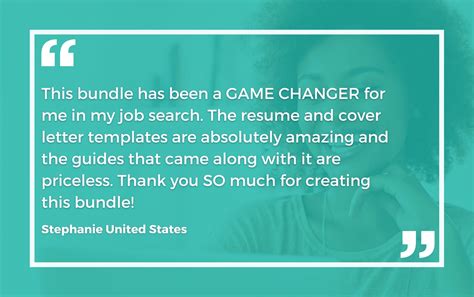 Modern Resume Template in Blue - Instant Download