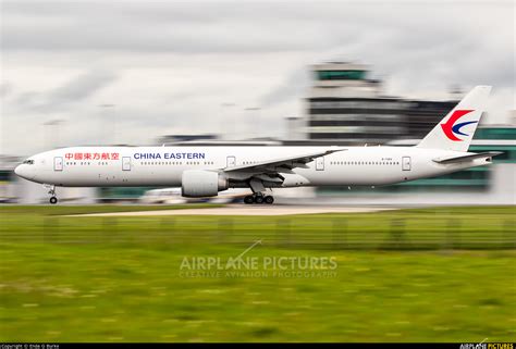 B 7369 China Eastern Airlines Boeing 777 300er At Manchester Photo