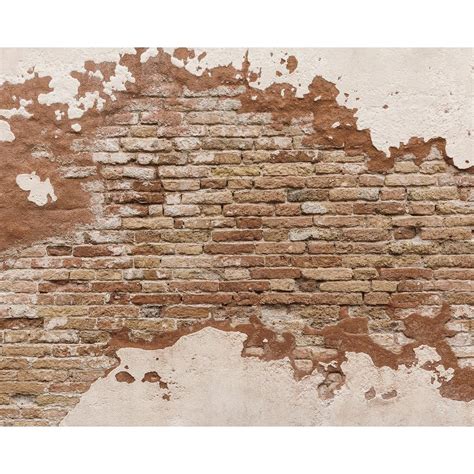 Distressed Brick Wall Mural Wr50508 The Home Depot