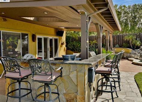 Work with what you already own or have. Patio Bar Ideas California Decor Outdoor - Decoratorist ...
