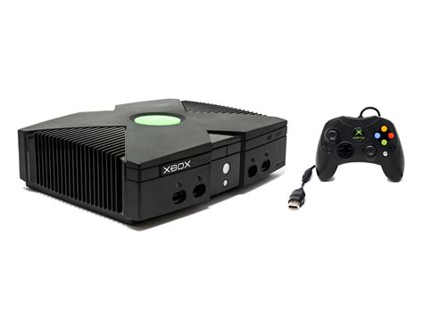 Microsoft Xbox Original System Black Console Plandetransformacion