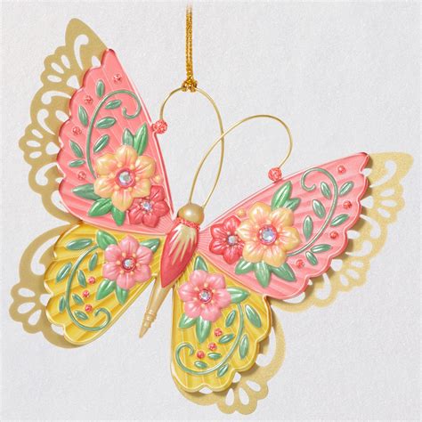 Brilliant Butterflies Ornament In 2021 Butterfly Ornaments Metallic