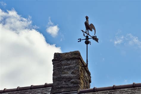Weathervane On The Roof Free Stock Photo Public Domain Pictures