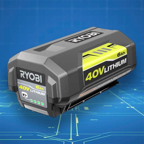 Ryobi 20 In 40 Volt 60 Ah Lithium Ion Battery Brushless Cordless Walk