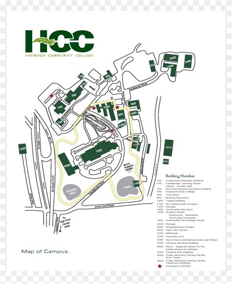 This Campus Map Is Produced In House Hcc Clipart 177138 Pikpng