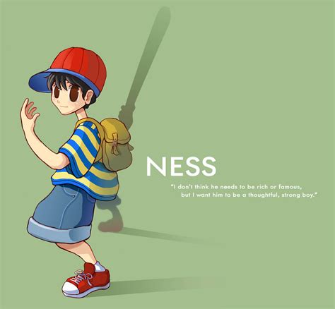 Ness Earthbound By Meechiru On Deviantart