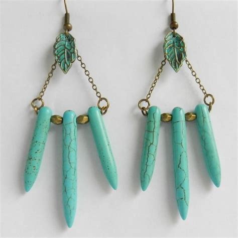 Turquoise Dangle Earrings