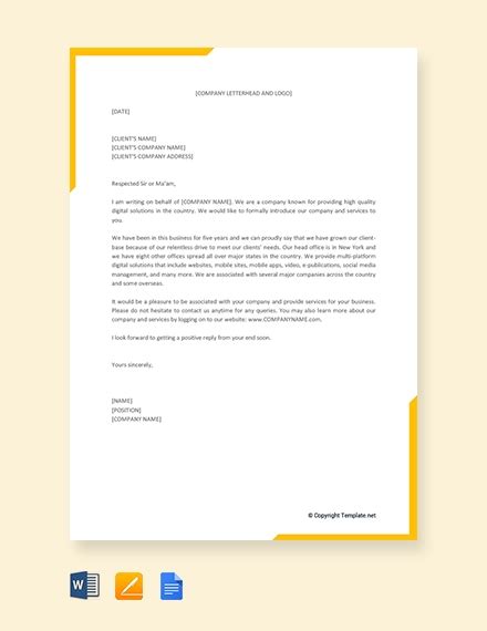 A letter of attestation is a formal document. FREE 26+ Business Proposal Letter Examples in PDF | DOC ...