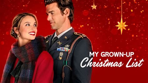 My Grown Up Christmas List 2022 Romantic Lovely Hallmark Trailer