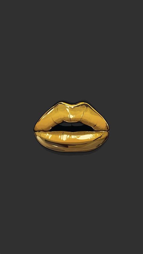 Pin By Samantha Keller On Lips Gold Lips Wallpaper Gold Lips Lip