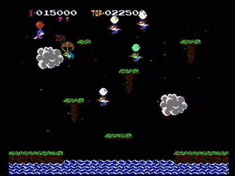 Screenshot Of Balloon Fight Nes 1985 Mobygames