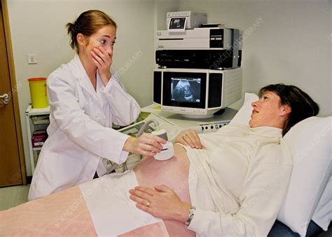 Pregnancy Ultrasound Stock Image M406 0228 Science Photo Library