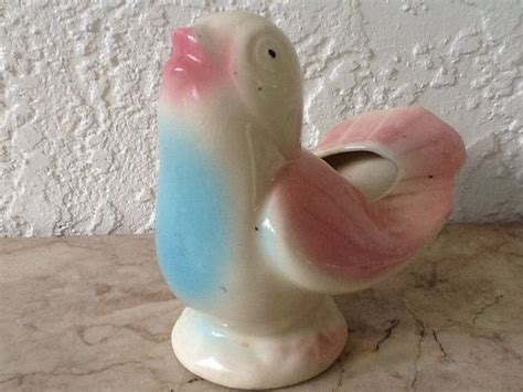 Vintage Art Pottery McCoy Vintage Pottery USA Bird by delovelyness
