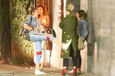 Paris Jackson On Girls Night Out After Returning From Coachella