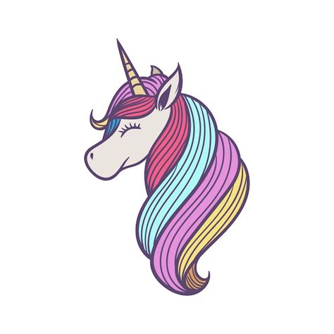 Premium Vector Unicorn Cartoon Illustration