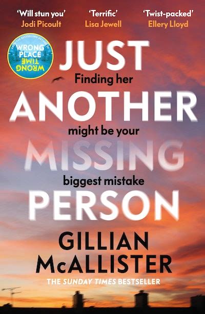 Just Another Missing Person By Gillian Mcallister Penguin Books Australia