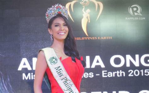 Ph Bet Angelia Ong All Set For Miss Earth 2015 Pageant