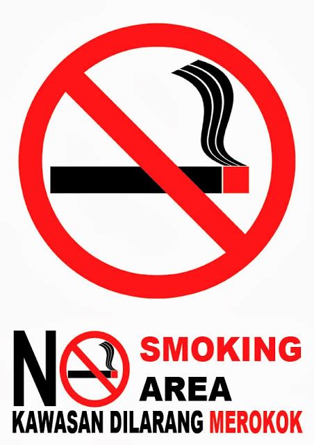 Populer 35 Area Dilarang Merokok Gambar Rambu Rambu