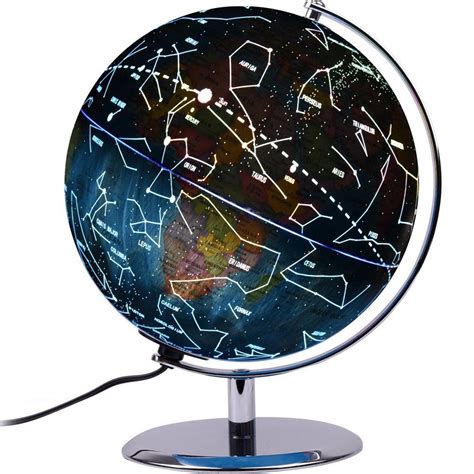 Zueda 9 3 In 1 Illuminated Constellation Globe Led Lighted