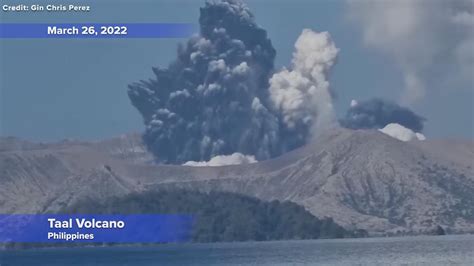 Taal Volcano Eruption In Philippines Prompts Evacuation Warning