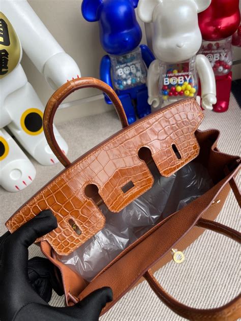Uncle Bench Hermes Birkin Touch Ck37 Gold Togo And Crocodile Gold