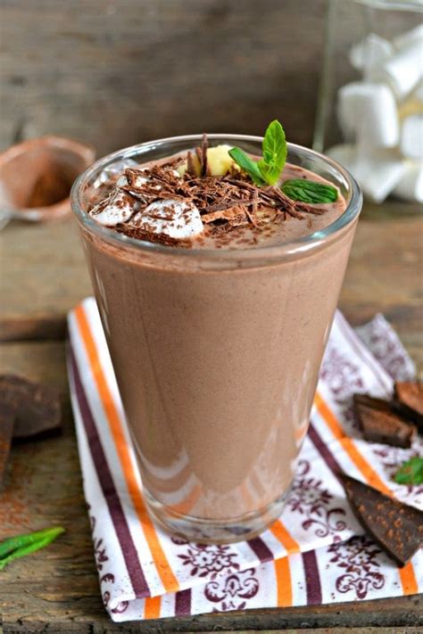 Chocolate Peanut Butter Protein Smoothie Recipe Divine Lifestyle