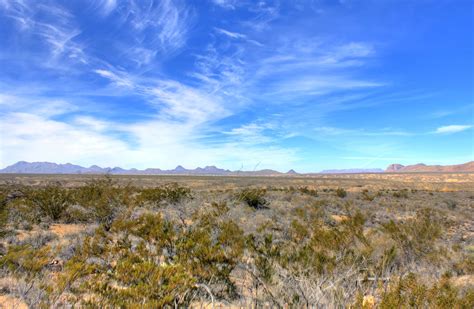 Desert And Skies At Big Bend National Park Texas Image Free Stock