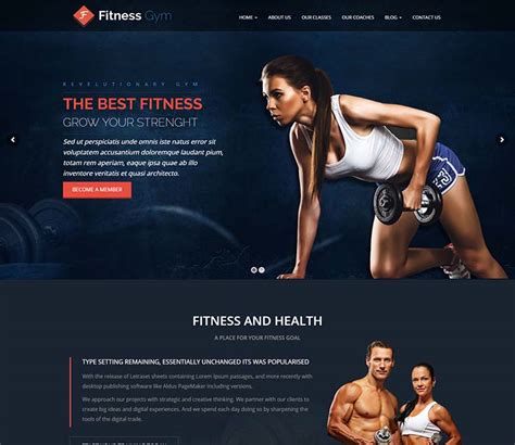 Fitness Gym Wrapwordpress Just Another Wordpress Site Siteturner