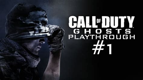 Call Of Duty Ghosts 1 Logan Walker Playthrough Youtube