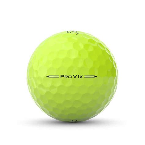 Titleist Pro V1x Golf Balls 2023 Yellow