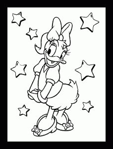 Dibujo Gratis De Daisy Para Imprimir Y Colorear Daisy Just Color