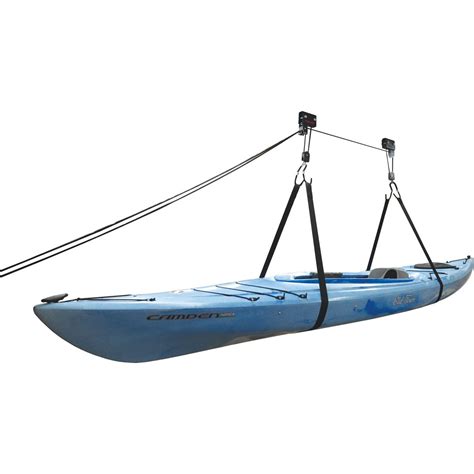 Malone Auto Racks Kayak Hammock™ Deluxe Hoist System Wall Mounted Kayak