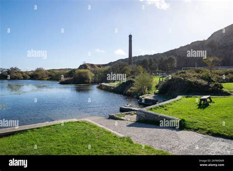 Breakwater Country Park Holyhead Anglesey North Wales Stock Photo