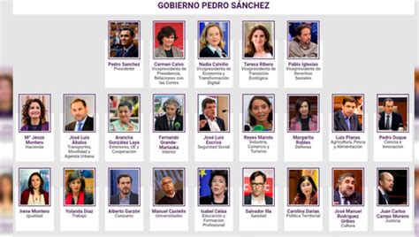 Estos Son Los Ministros Del Nuevo Gobierno De Pedro Sánchez Onda Cero Radio