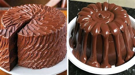 Most Satisfying Chocolate Cakes Video Ever Yummy Chocolate Cakes