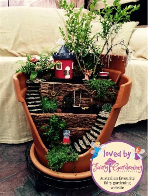 Broken Pot Fairy Garden Tutorial With Video The Whoot