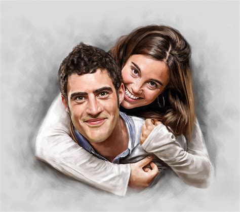 Drawing And Illustration Art And Collectibles Digital Couple Digital