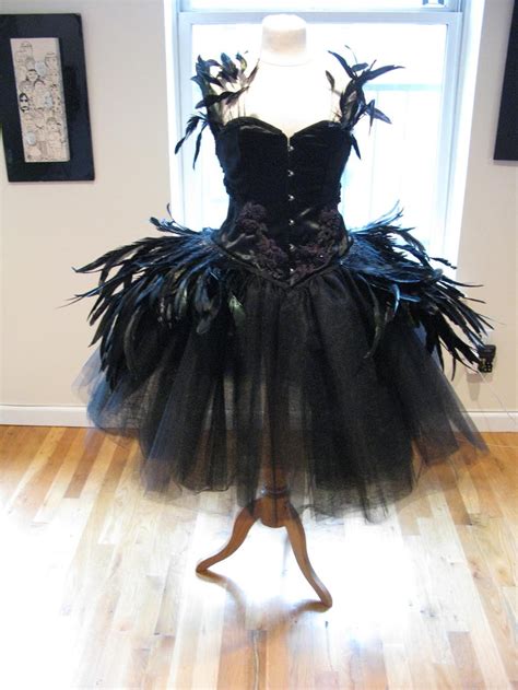 Made To Order Deluxe Black Swan Dress Costume By Frankiesteinz
