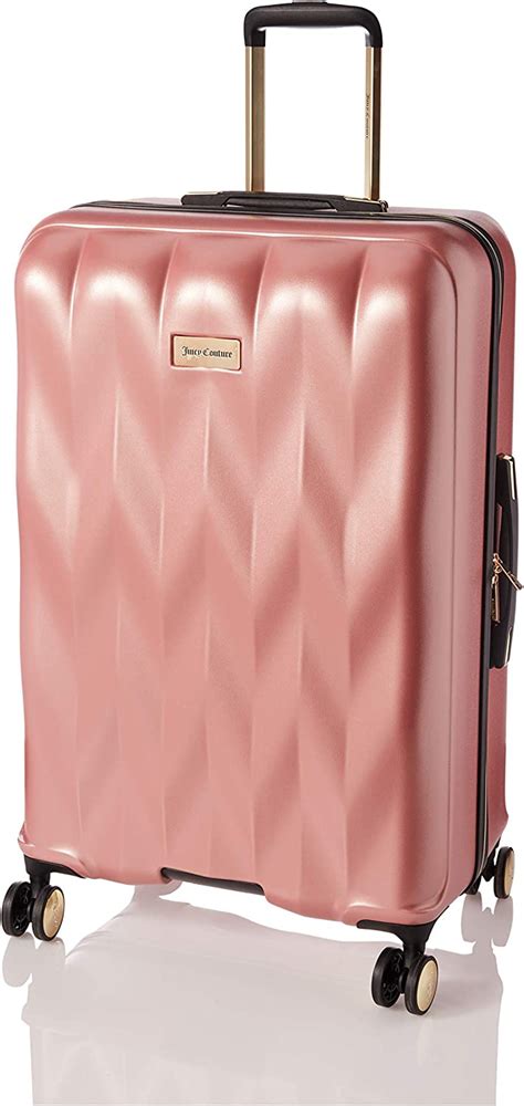 Juicy Couture Womens Grace 29 Spinner Rose Gold One Size Suitcases