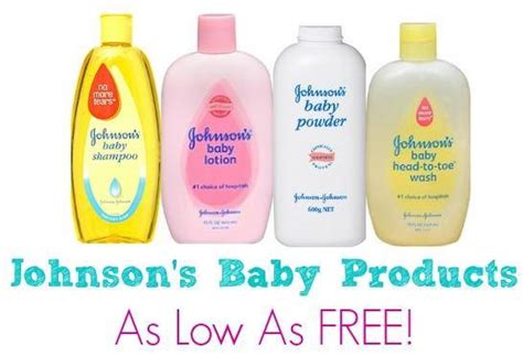 The products are made with much more care, using ingredients that are safe for babies. Johnson's Baby Coupons