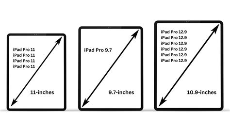 What Are The Sizes Of Ipads Ipad Dimensions Explained