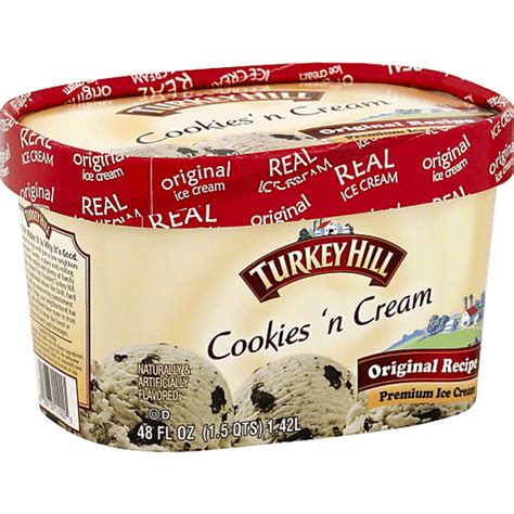 Turkey Hill Original Recipe Premium Ice Cream Cookies N Cream Other