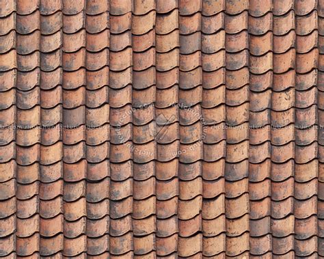 Dirty Clay Roofing Texture Seamless 03397
