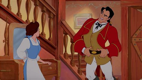 Gaston Trying To Propose To Belle In Marriage Beauty And The Beast