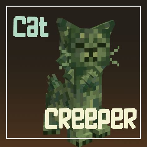 Cat Creepers для Майнкрафт 1165