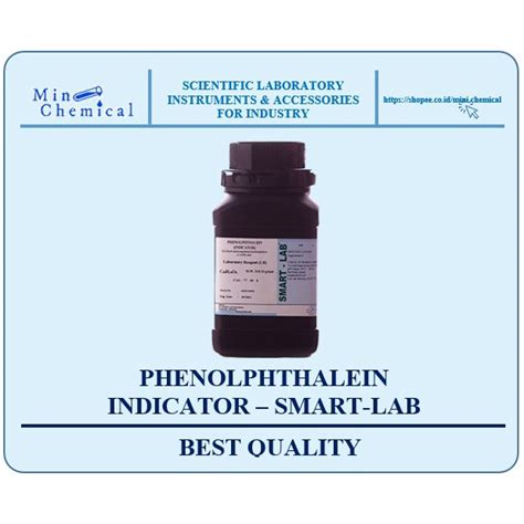Jual Smart Lab Indikator Pp Phenolphthalein Indicator Ecergram
