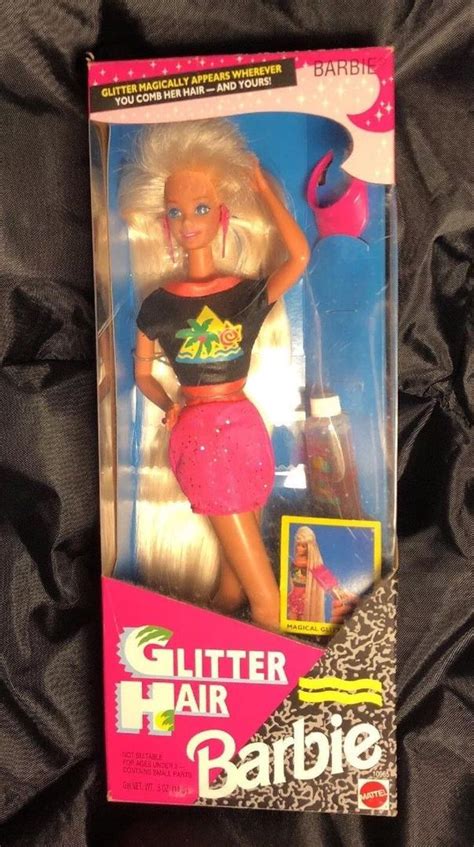 Glitter Hair Barbie 10965 Mattel 1993 Nib 1928683611