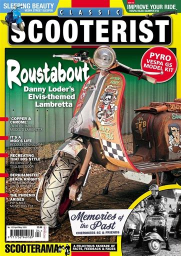 Classic Scooterist Magazine 132 Aprilmay Subscriptions Pocketmags
